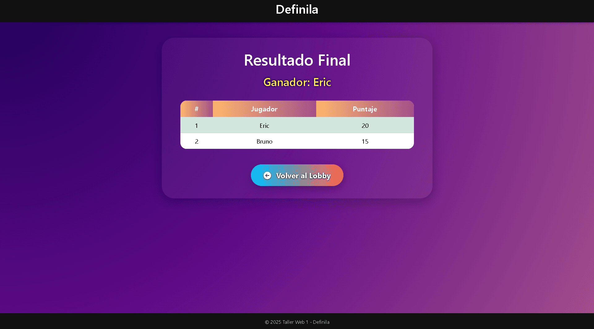 Captura de Adivina la palabra 4